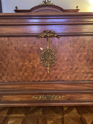Imported Antique French Queen Size Bed Lot (Circa. 1700’s)