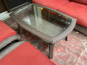 Wicker Patio Conversation Set