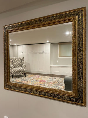Framed Wall Mirror Lot #3