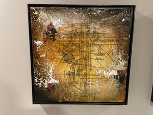 Pair Mixed Media Framed Wall Art – Etienne Gelinas