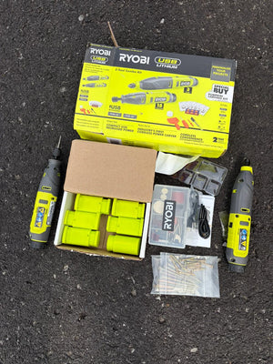 Ryobi Cordless Dremel 2-Tool Combo Kit