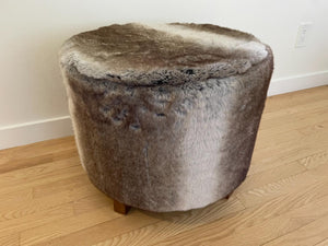 Bouclair Barrel Ottoman