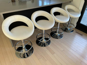 Set of 4 Wayfair Ancey Swivel Barstools by Wrought Studios