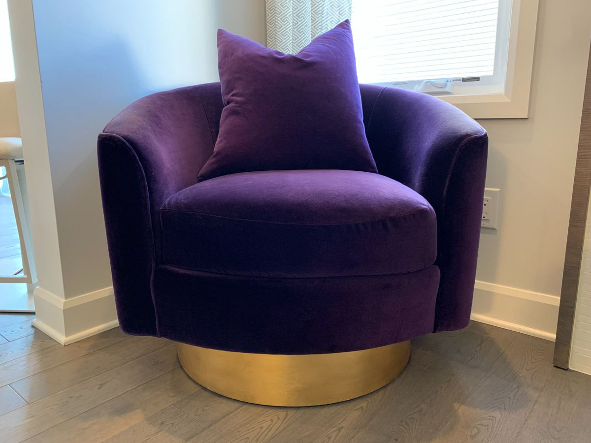 Bernhardt Camino Swivel Armchair Lot #2