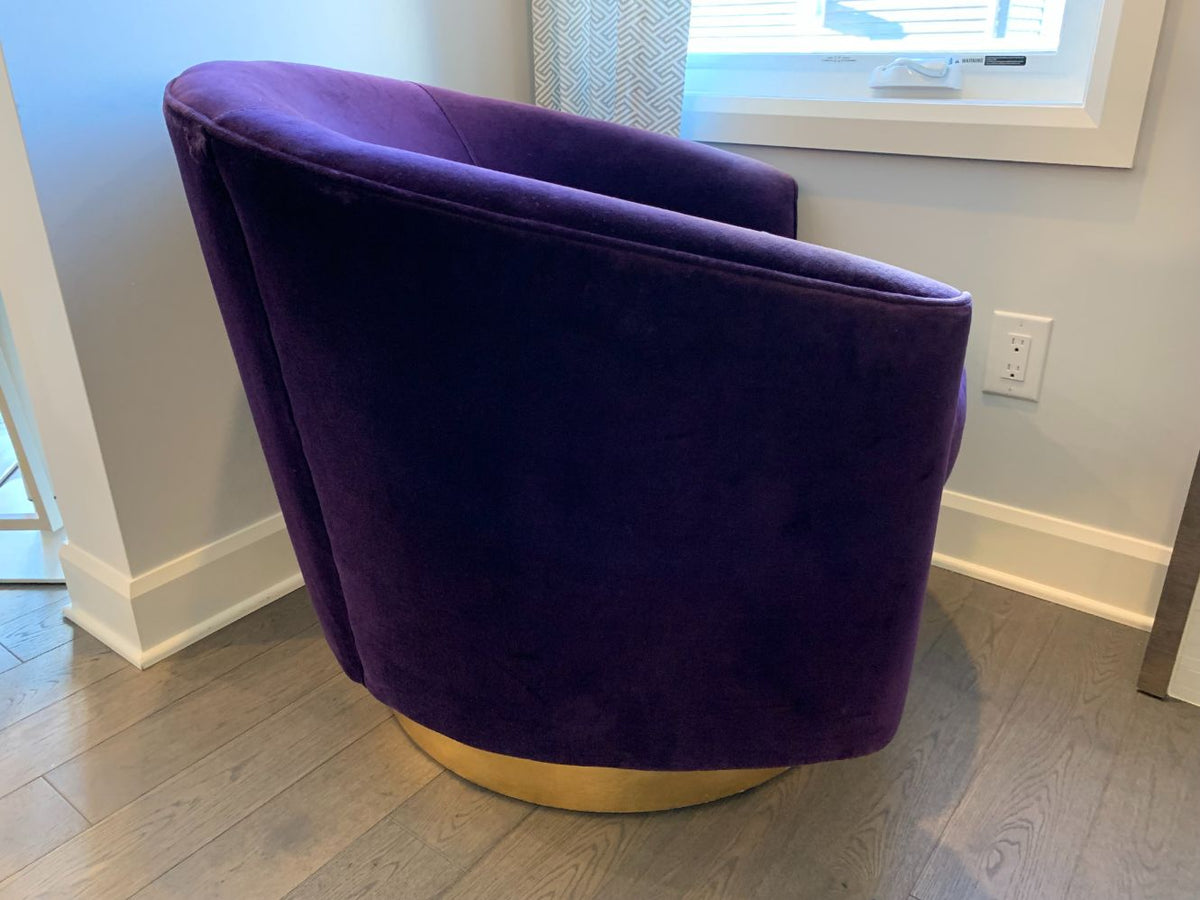 Bernhardt Camino Swivel Armchair Lot #2