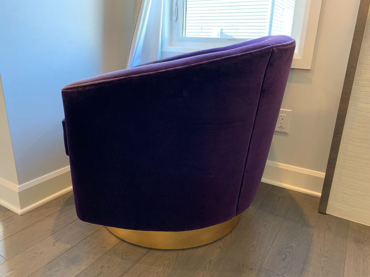 Bernhardt Camino Swivel Armchair Lot #2