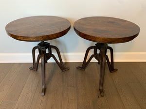 Pair Accent Tables Lot #1