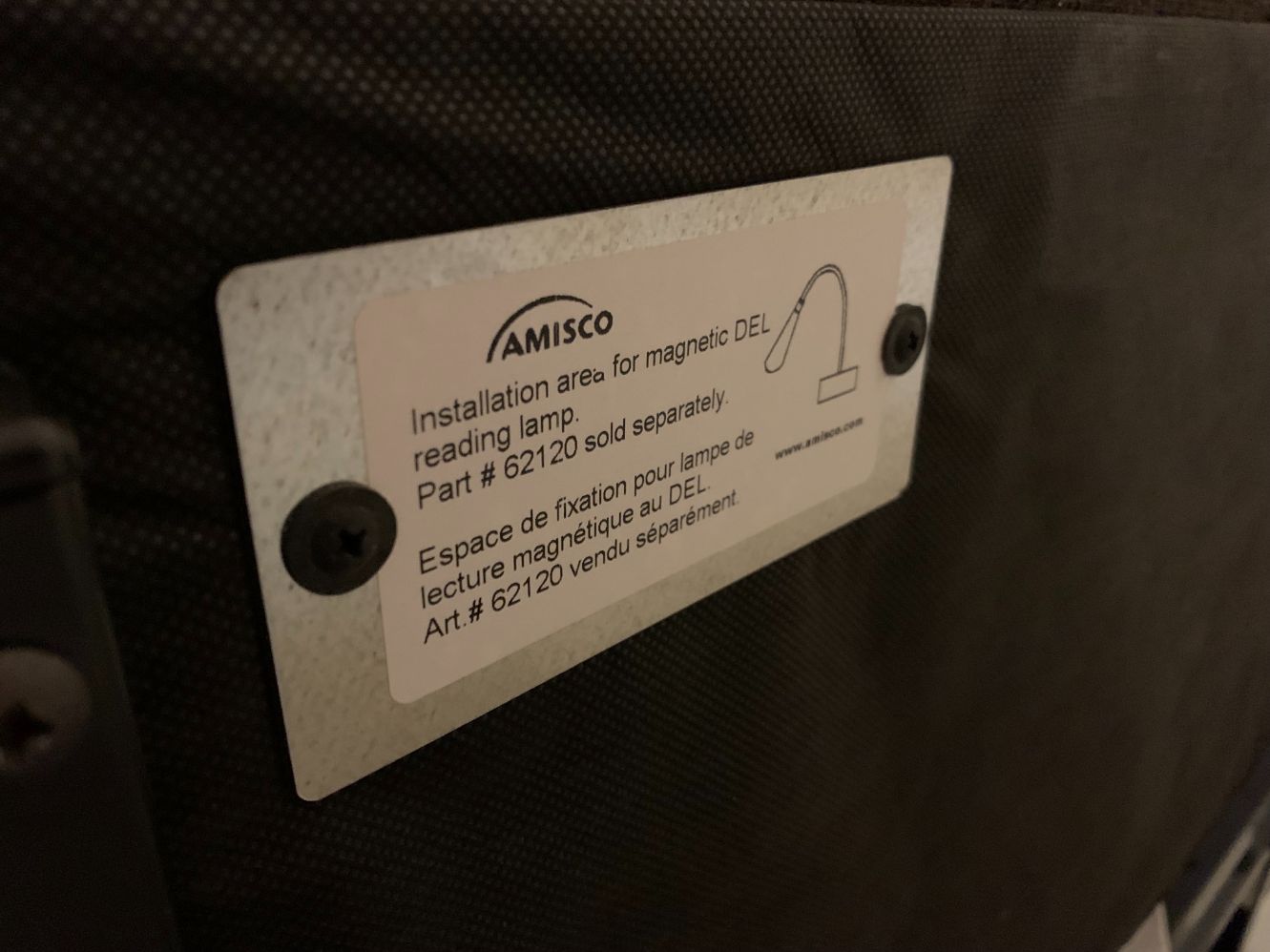 Amisco Twin Size Platform Bed Frame