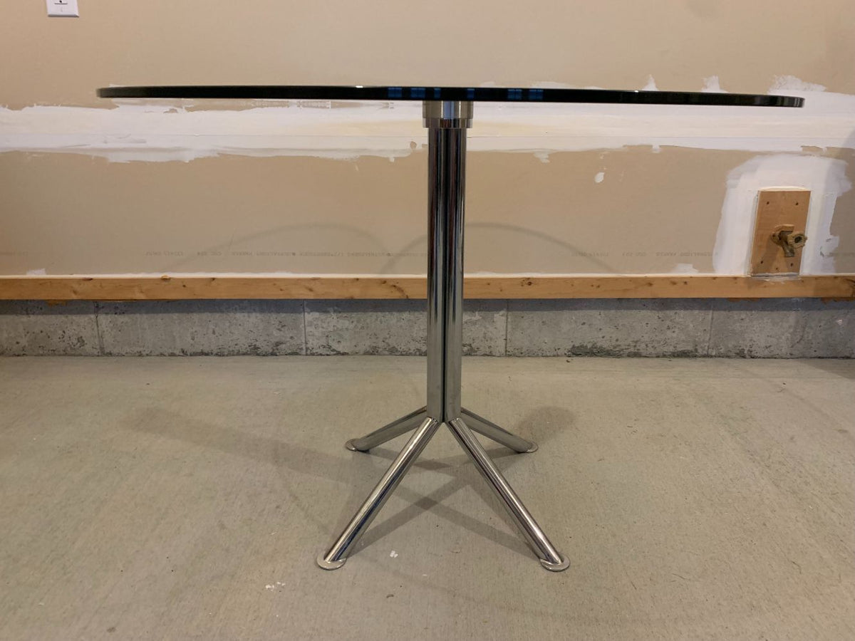 3.5 Foot Plate Glass Kitchen Table