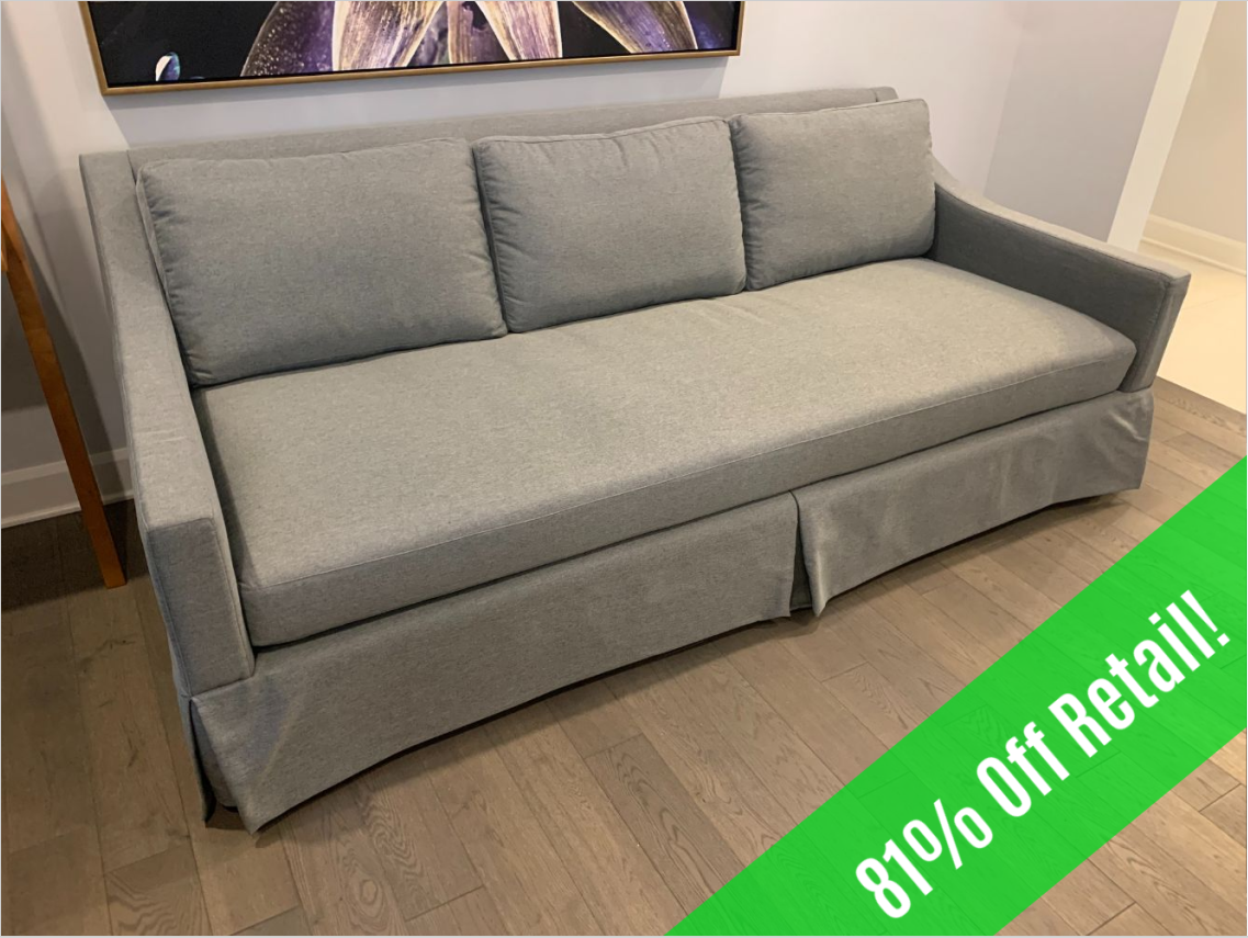 Bernhardt Grace Square Arm Sofa