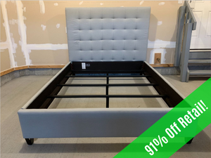 ELTE Queen Size Tall Butler Bed Frame